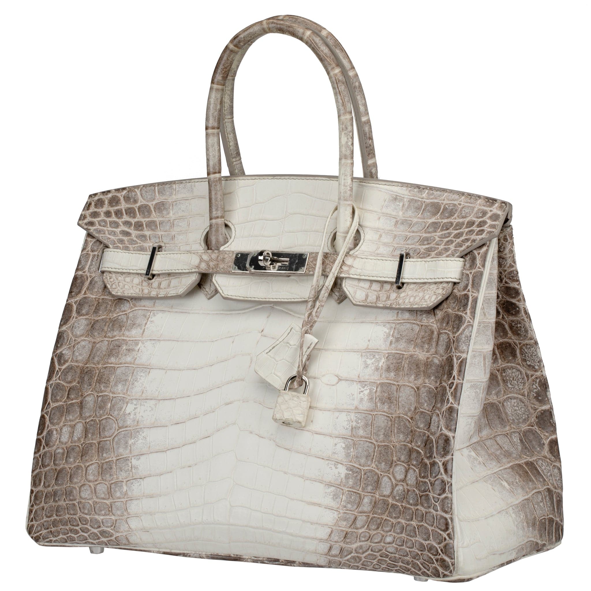 HERMES BIRKIN 35CM HIMALAYA BLANC MATTE NILOTICUS CROCODILE PALLADIUM HARDWARE - On Repeat