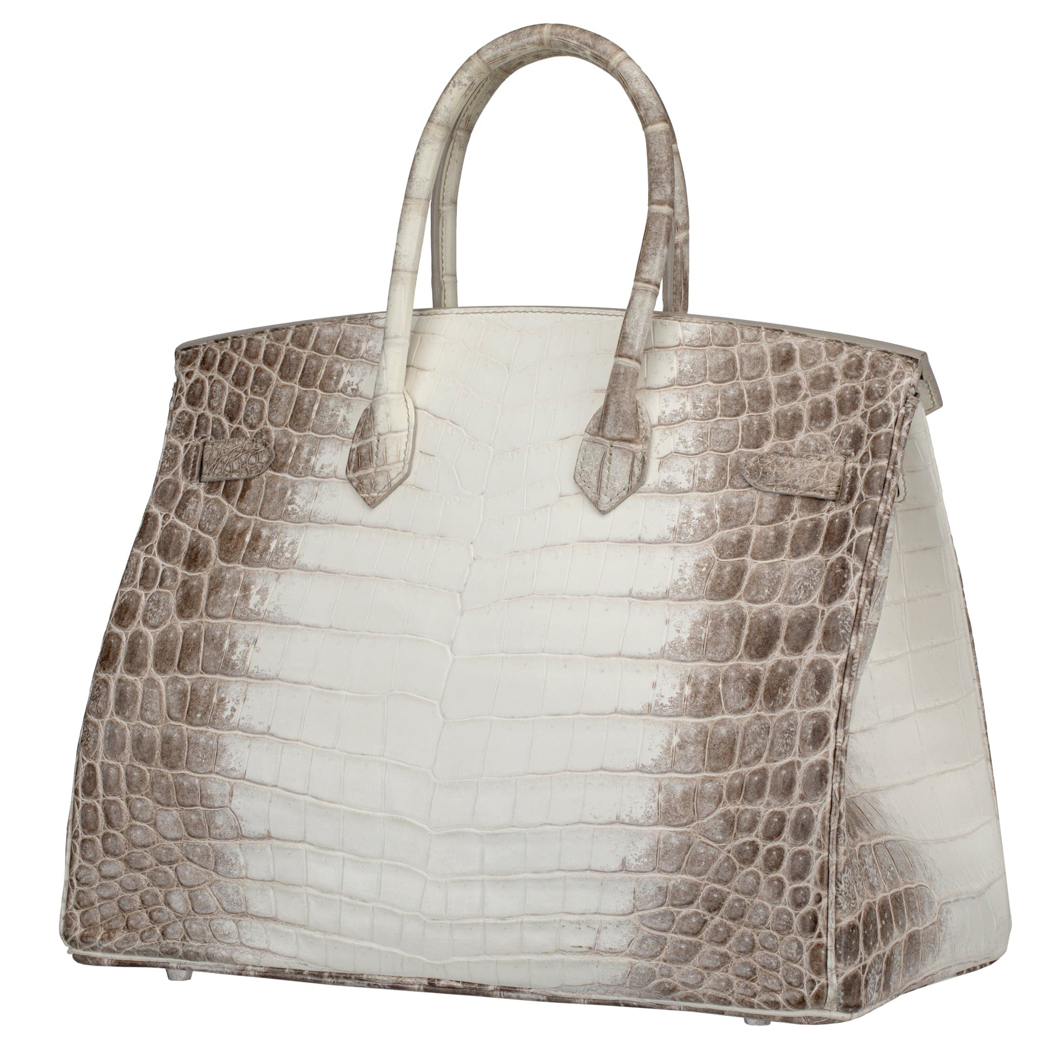 HERMES BIRKIN 35CM HIMALAYA BLANC MATTE NILOTICUS CROCODILE PALLADIUM HARDWARE - On Repeat