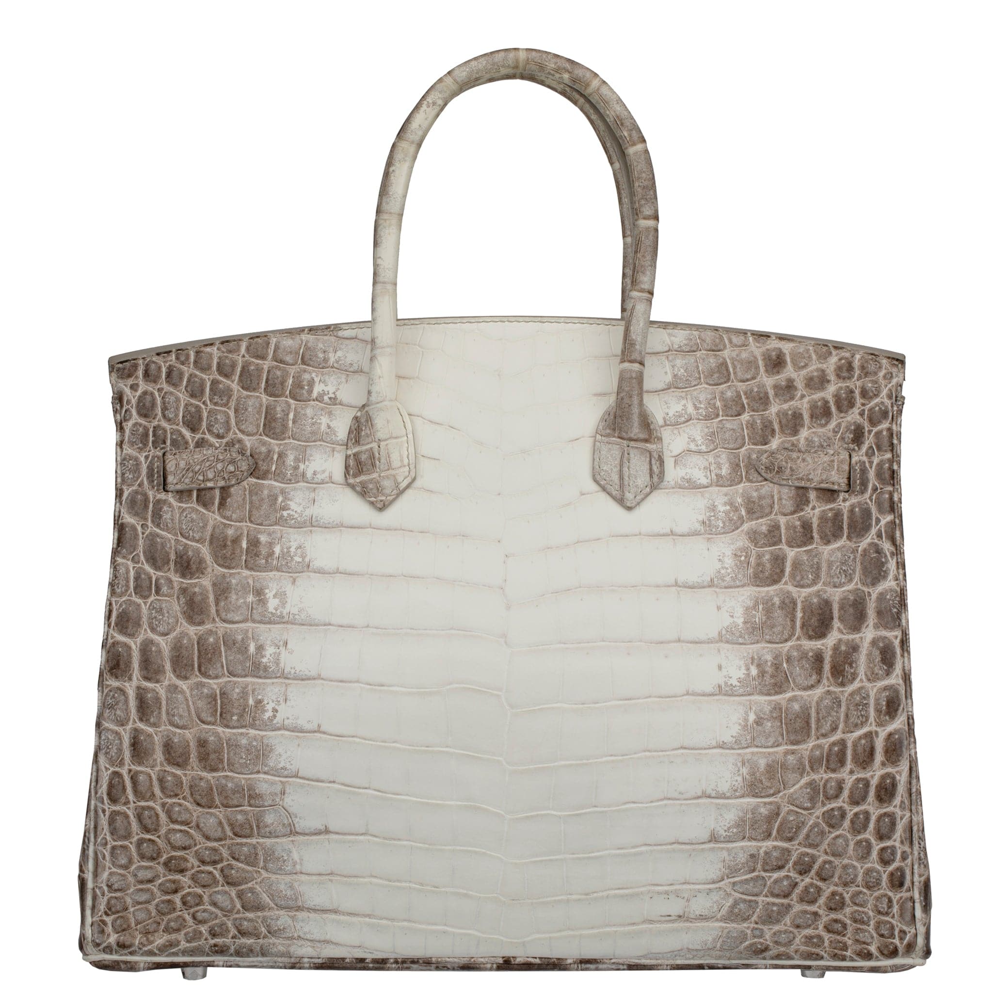 HERMES BIRKIN 35CM HIMALAYA BLANC MATTE NILOTICUS CROCODILE PALLADIUM HARDWARE - On Repeat