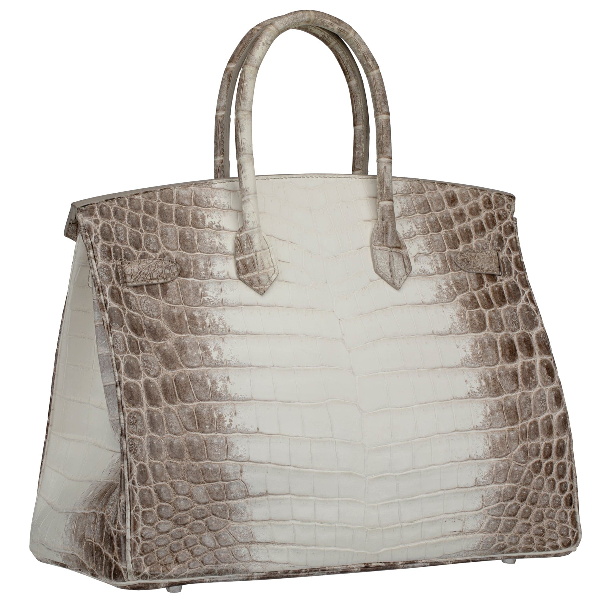 HERMES BIRKIN 35CM HIMALAYA BLANC MATTE NILOTICUS CROCODILE PALLADIUM HARDWARE - On Repeat