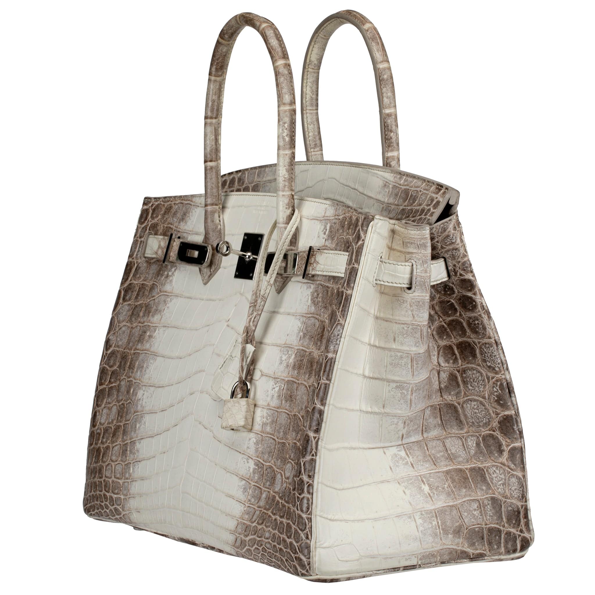 HERMES BIRKIN 35CM HIMALAYA BLANC MATTE NILOTICUS CROCODILE PALLADIUM HARDWARE - On Repeat