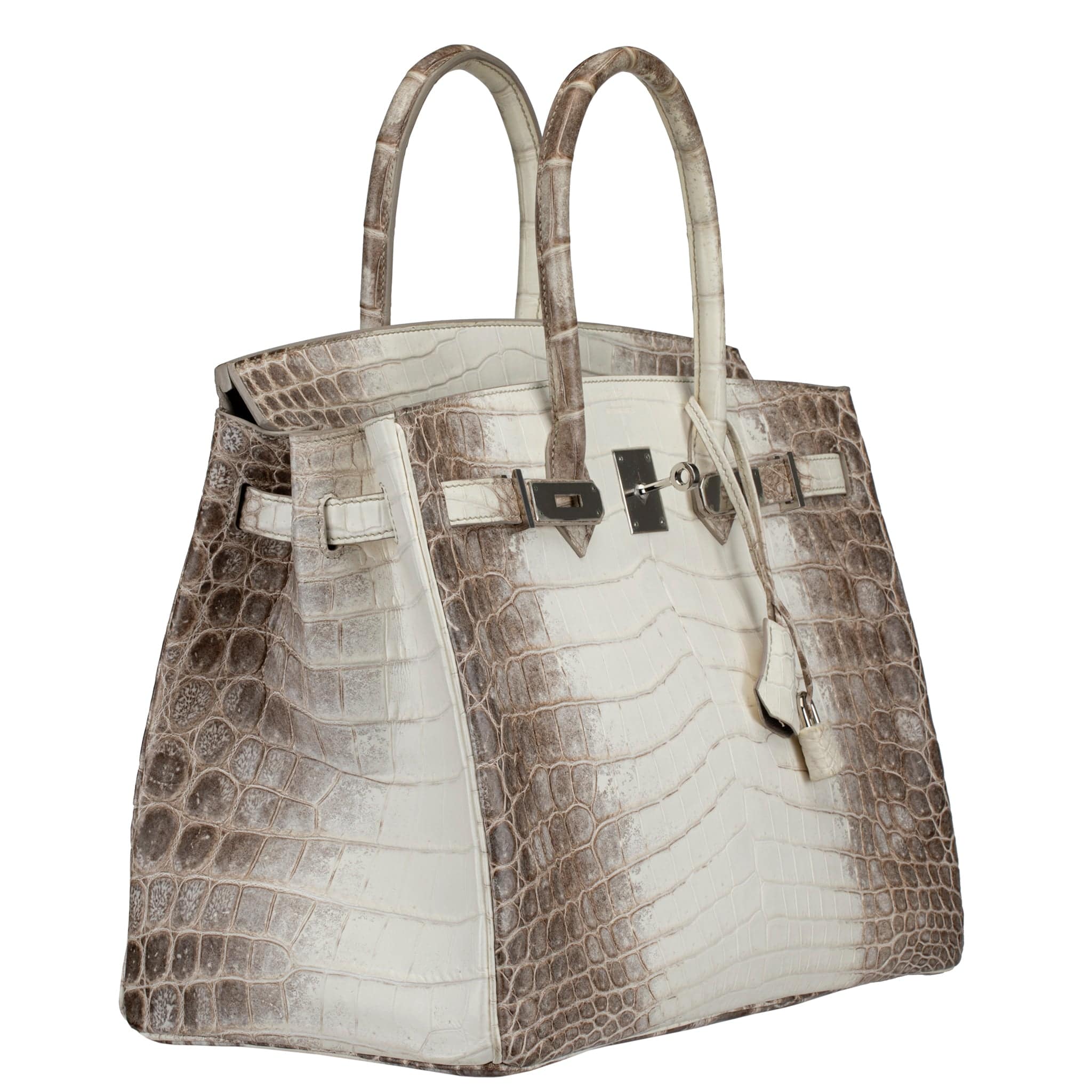 HERMES BIRKIN 35CM HIMALAYA BLANC MATTE NILOTICUS CROCODILE PALLADIUM HARDWARE - On Repeat