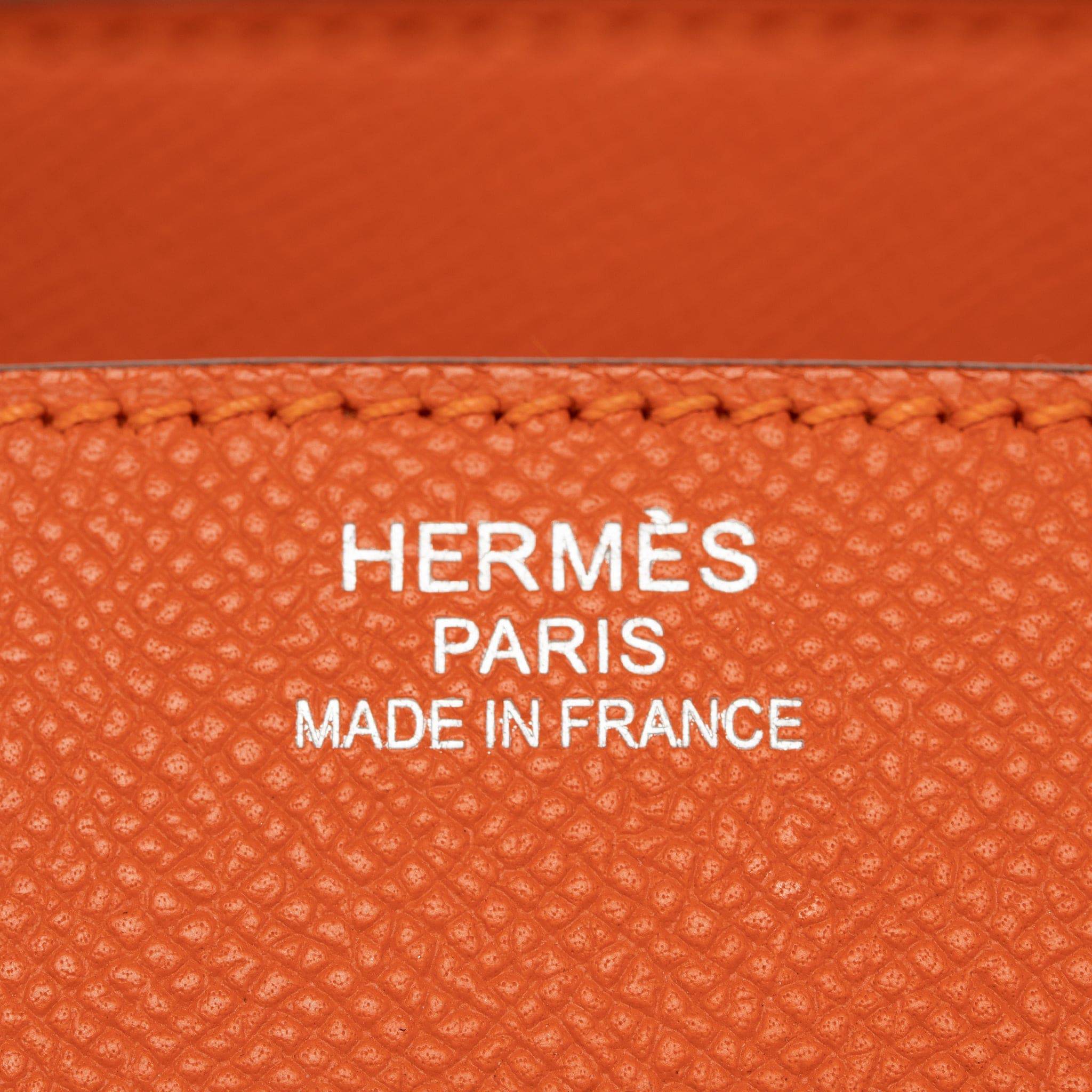 HERMES BIRKIN 35CM ORANGE EPSOM LEATHER PALLADIUM HARDWARE - On Repeat