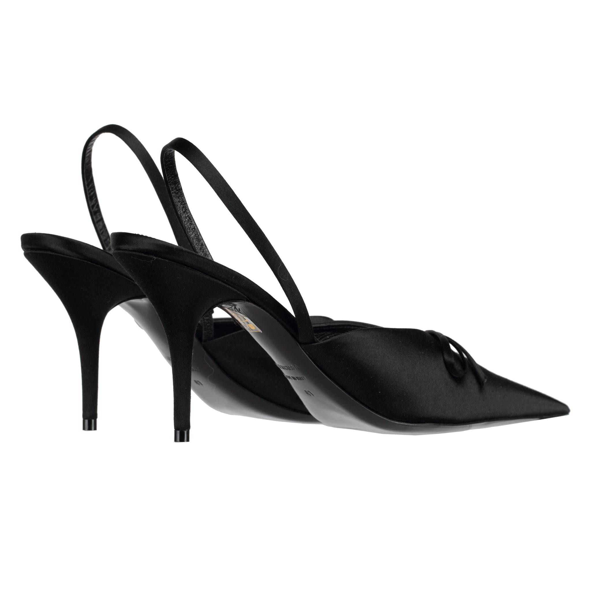 BALENCIAGA KNIFE SLINGBACK HEELS BLACK 41 FR - On Repeat