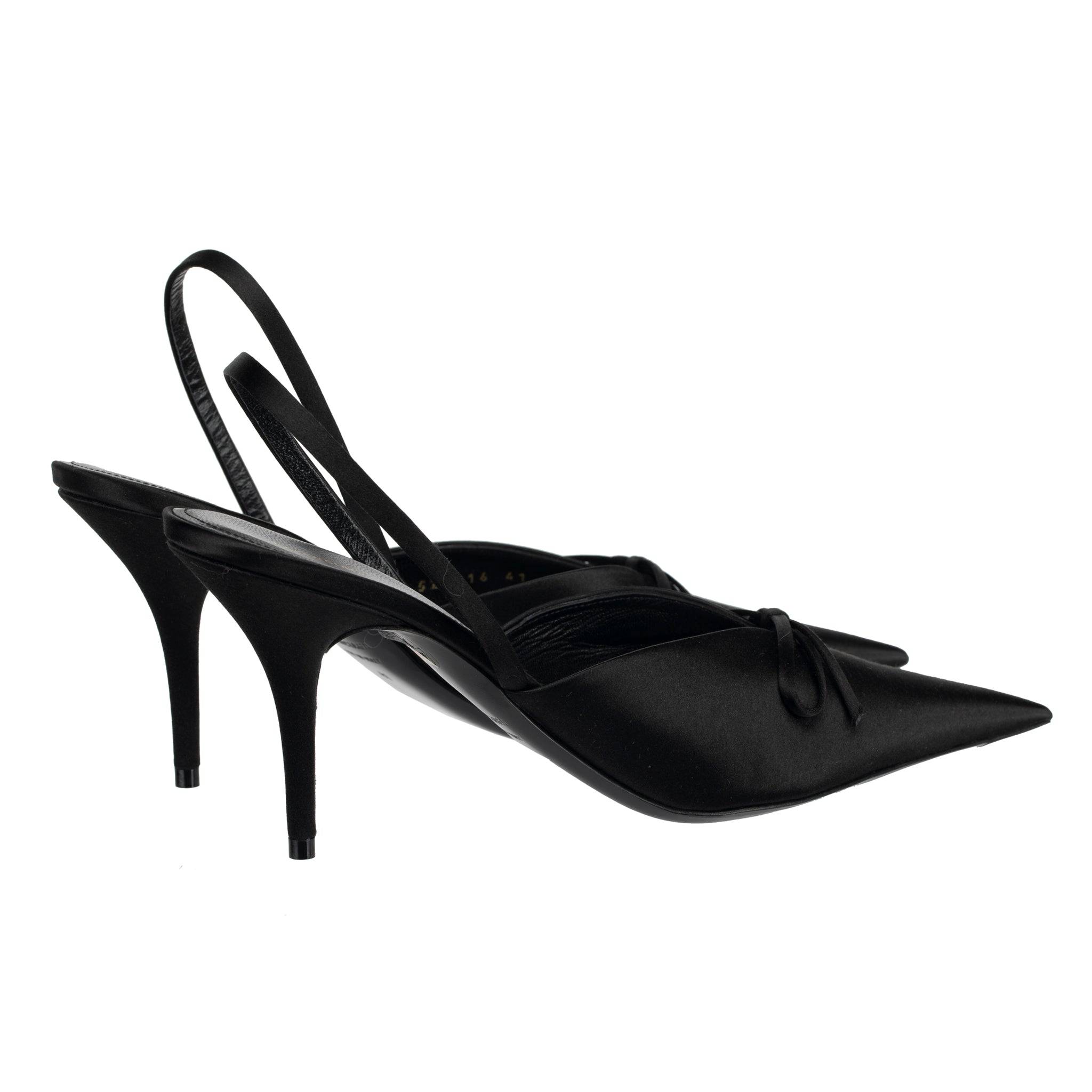 BALENCIAGA KNIFE SLINGBACK HEELS BLACK 41 FR - On Repeat