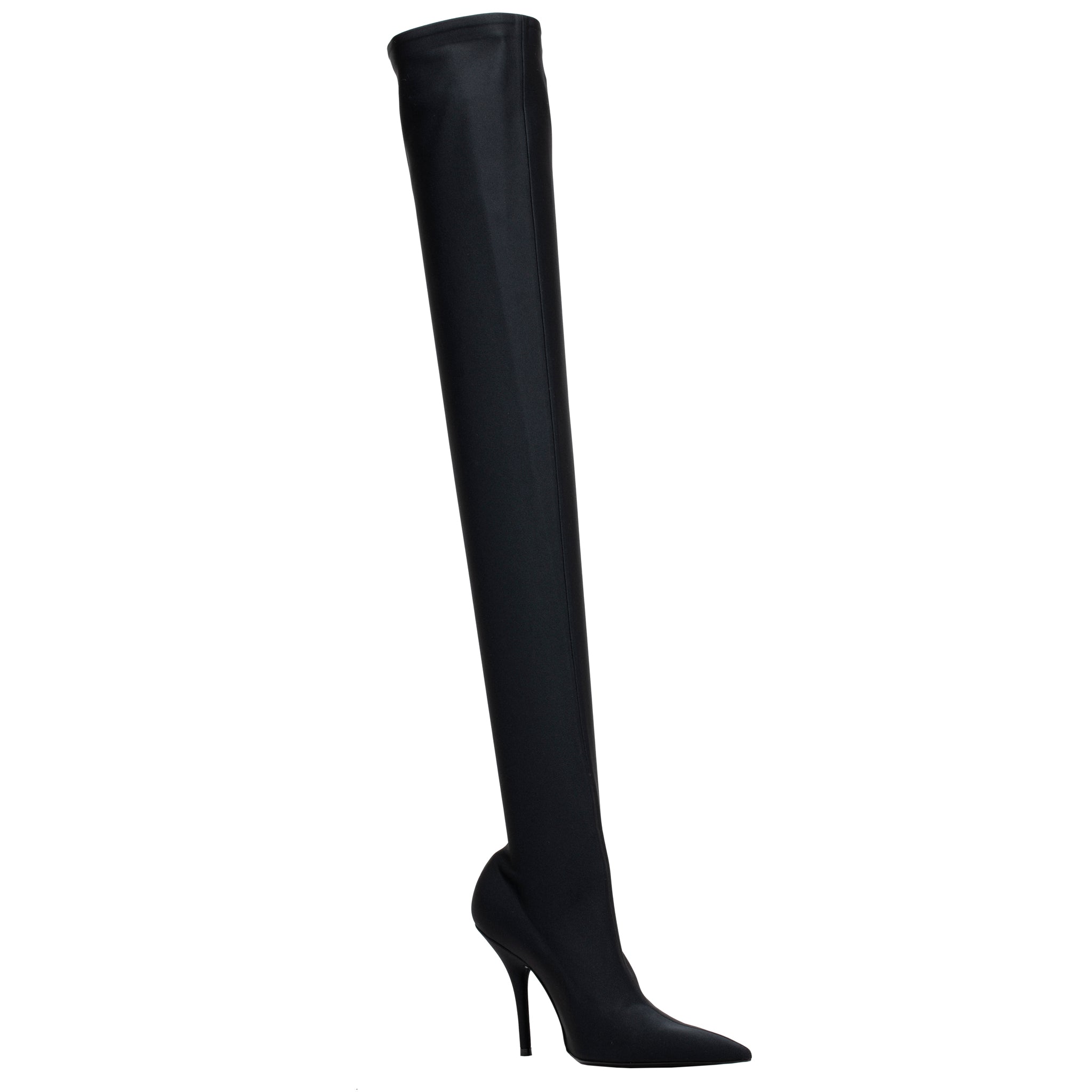 BALENCIAGA STRETCH KNIT KNIFE KNEE HIGH BOOT BLACK 36 FR - On Repeat