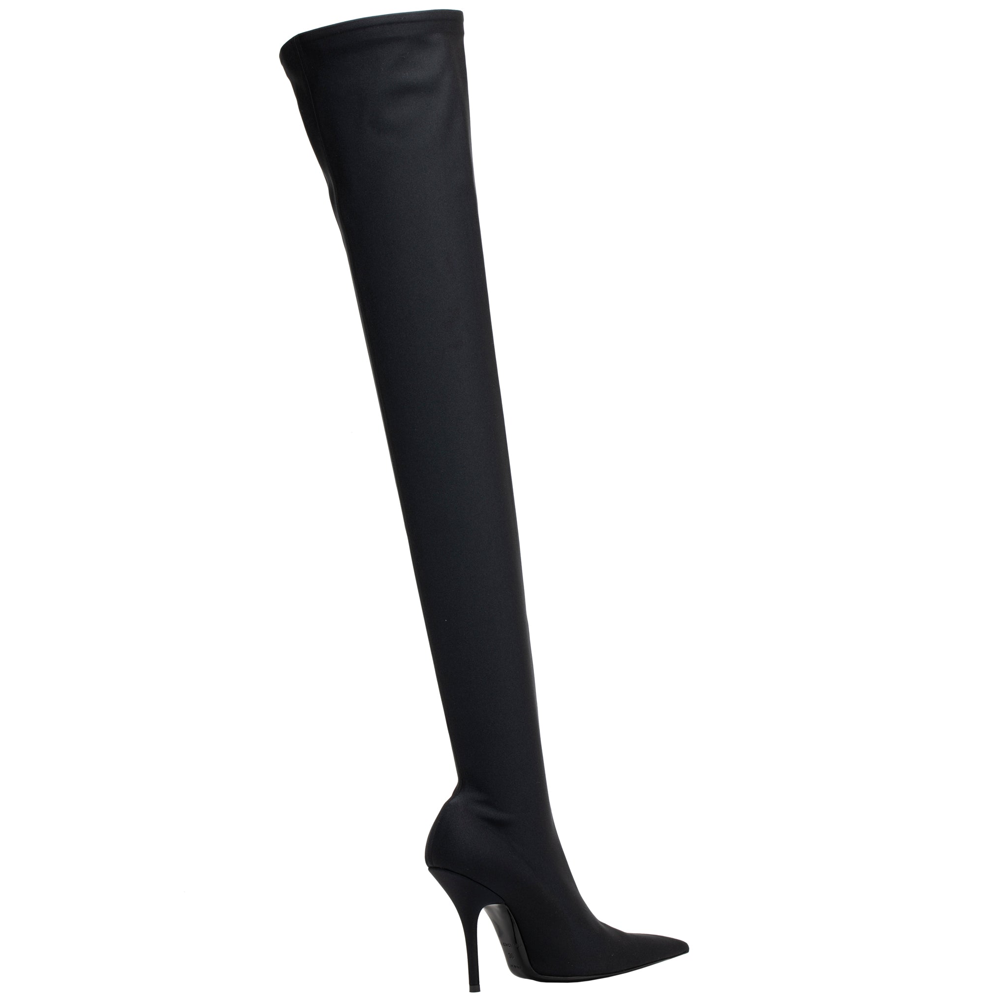 BALENCIAGA STRETCH KNIT KNIFE KNEE HIGH BOOT BLACK 36 FR - On Repeat