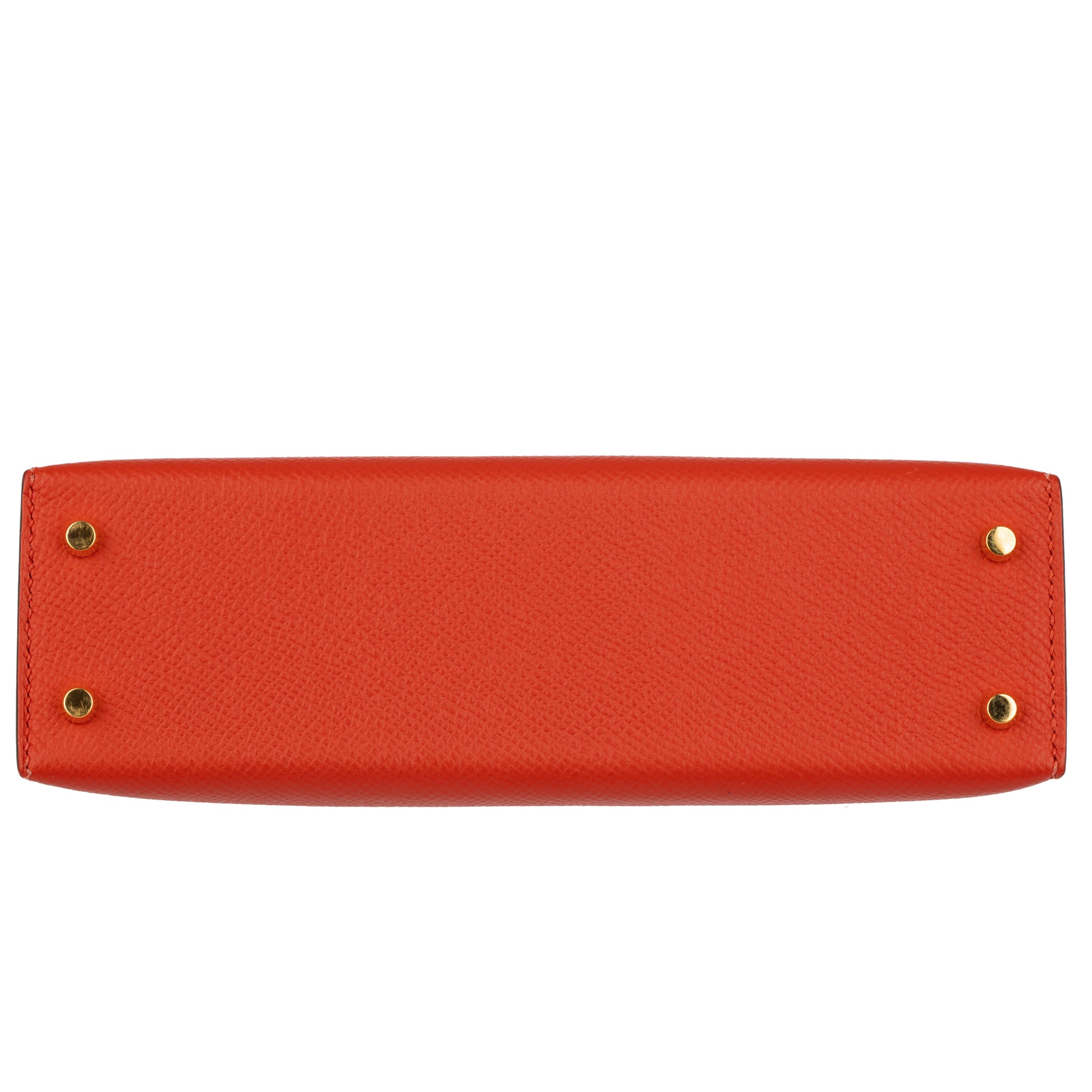 Hermes Mini Kelly II Rouge Tomate Epsom Leather Gold Hardware - On Repeat