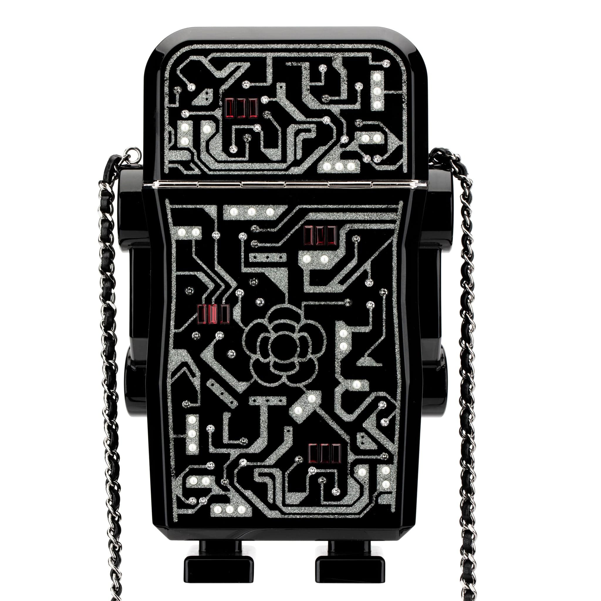 CHANEL MINAUDIÈRE LIMITED EDITION ROBOT SILVER-TONE HARDWARE - On Repeat