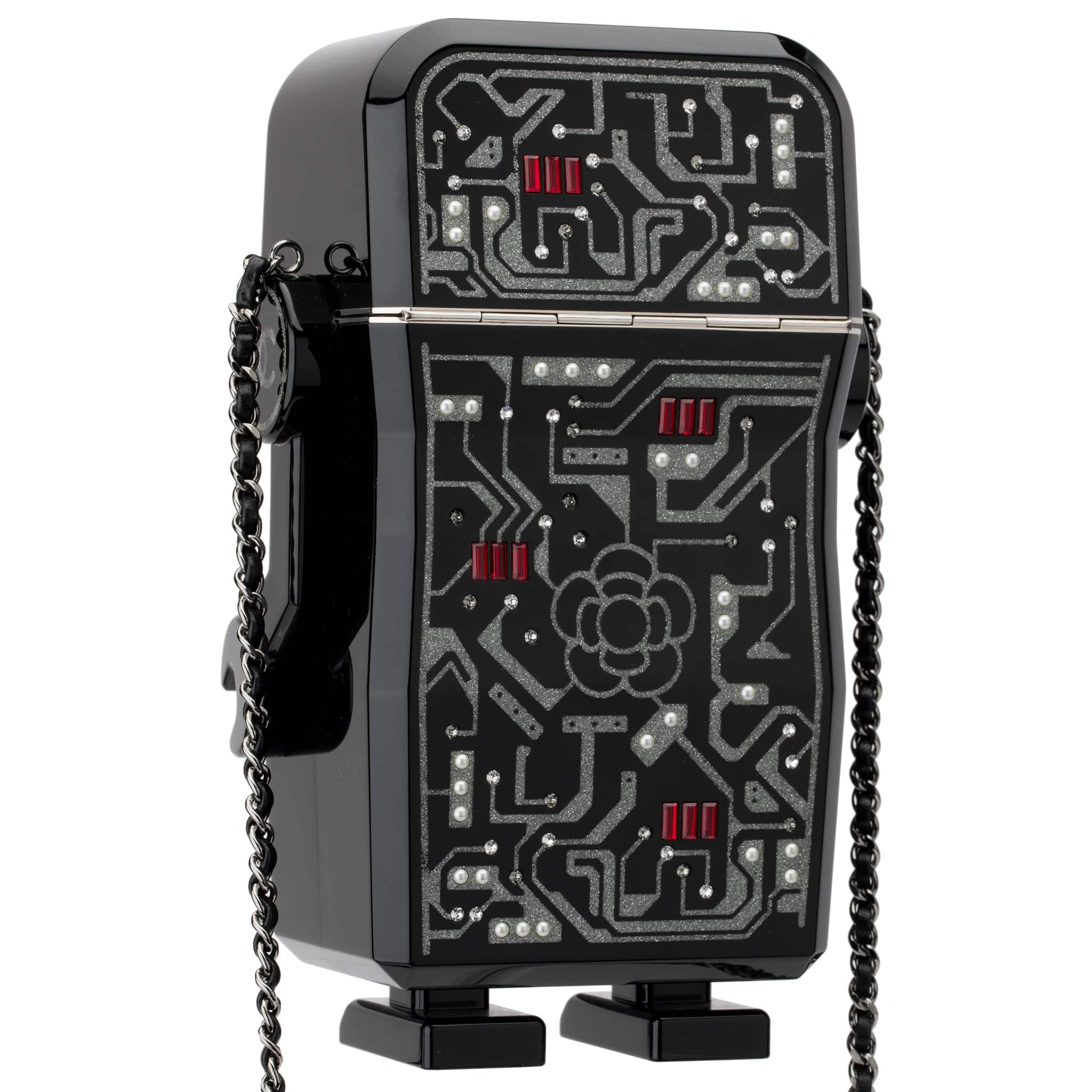 CHANEL MINAUDIÈRE LIMITED EDITION ROBOT SILVER-TONE HARDWARE - On Repeat