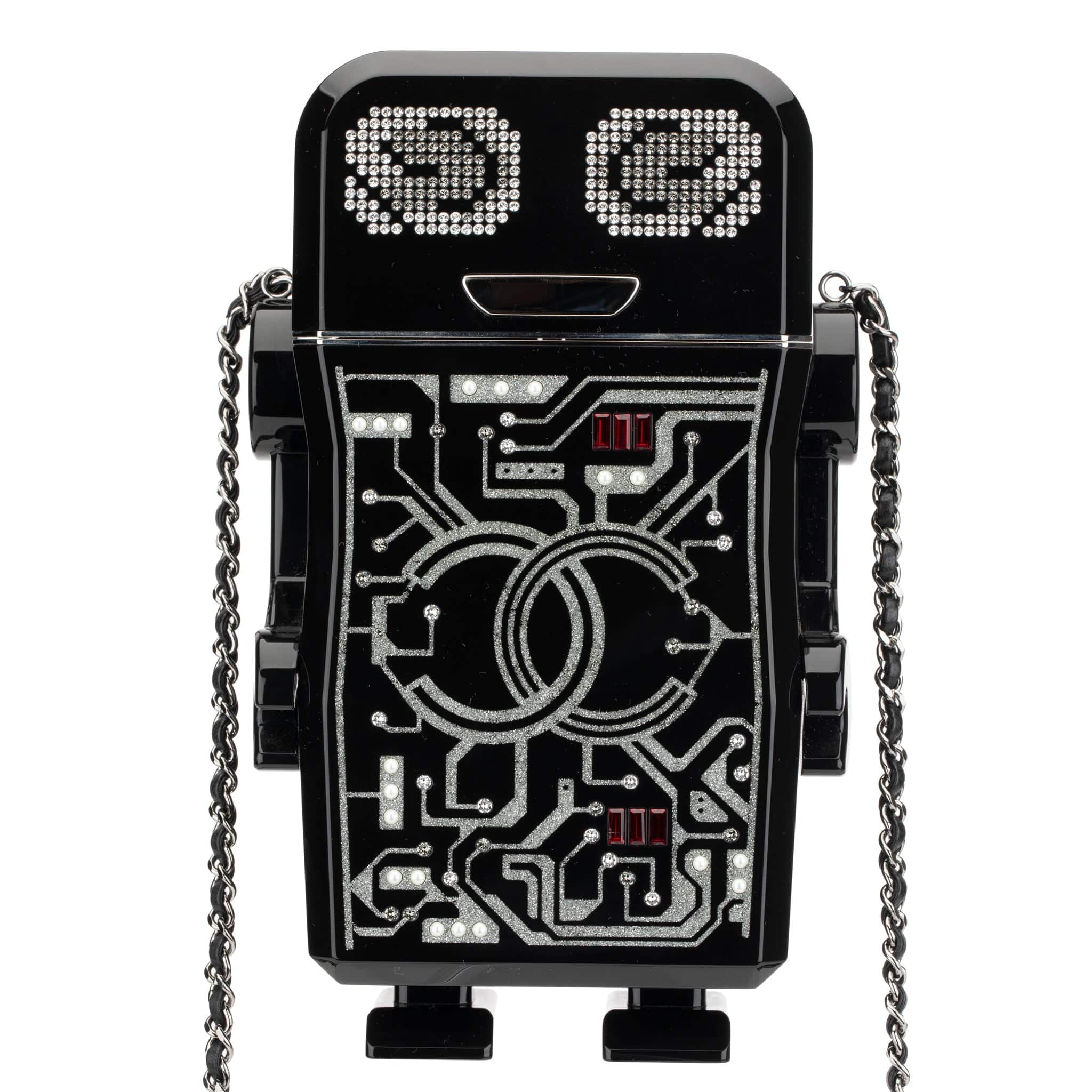CHANEL MINAUDIÈRE LIMITED EDITION ROBOT SILVER-TONE HARDWARE - On Repeat
