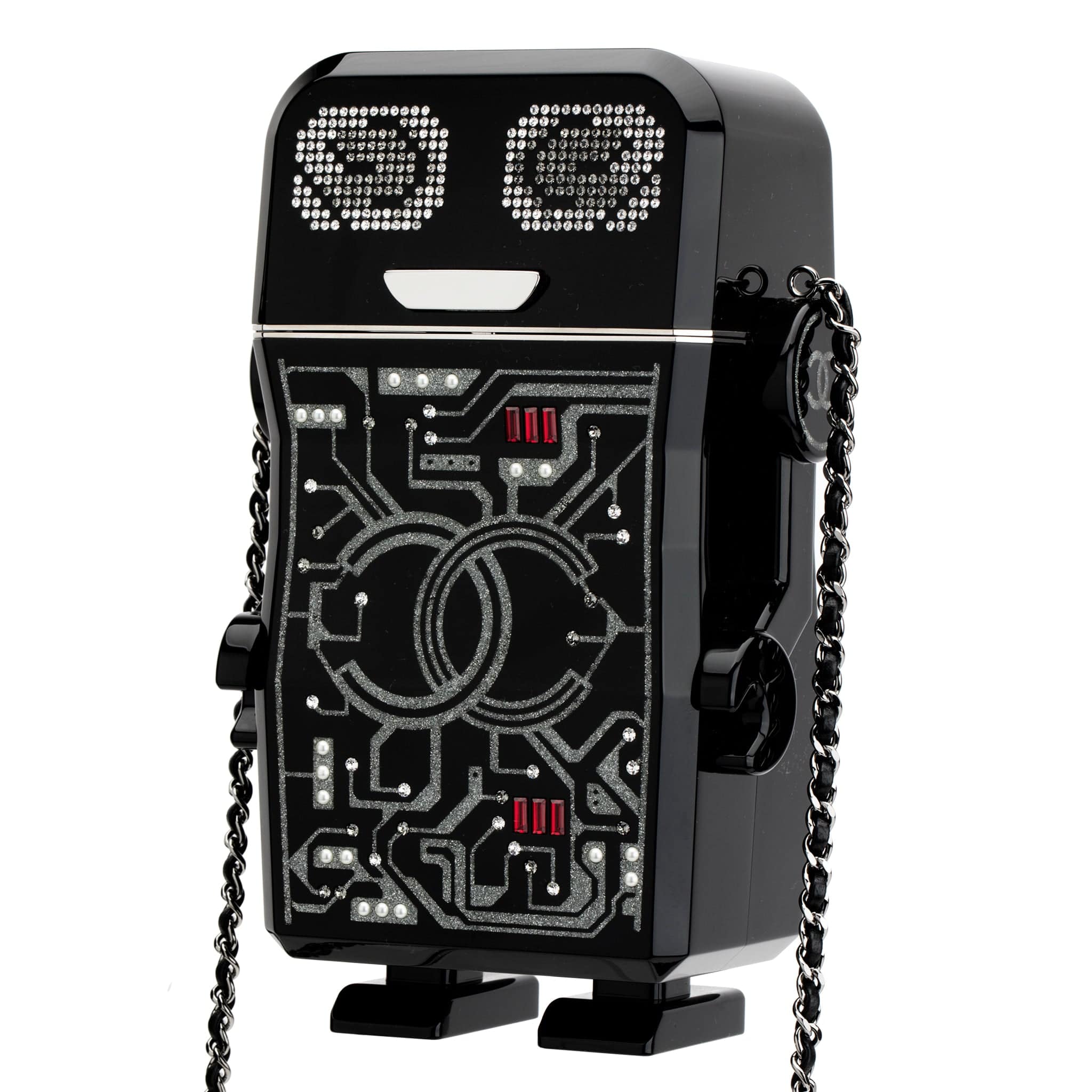 CHANEL MINAUDIÈRE LIMITED EDITION ROBOT SILVER-TONE HARDWARE - On Repeat