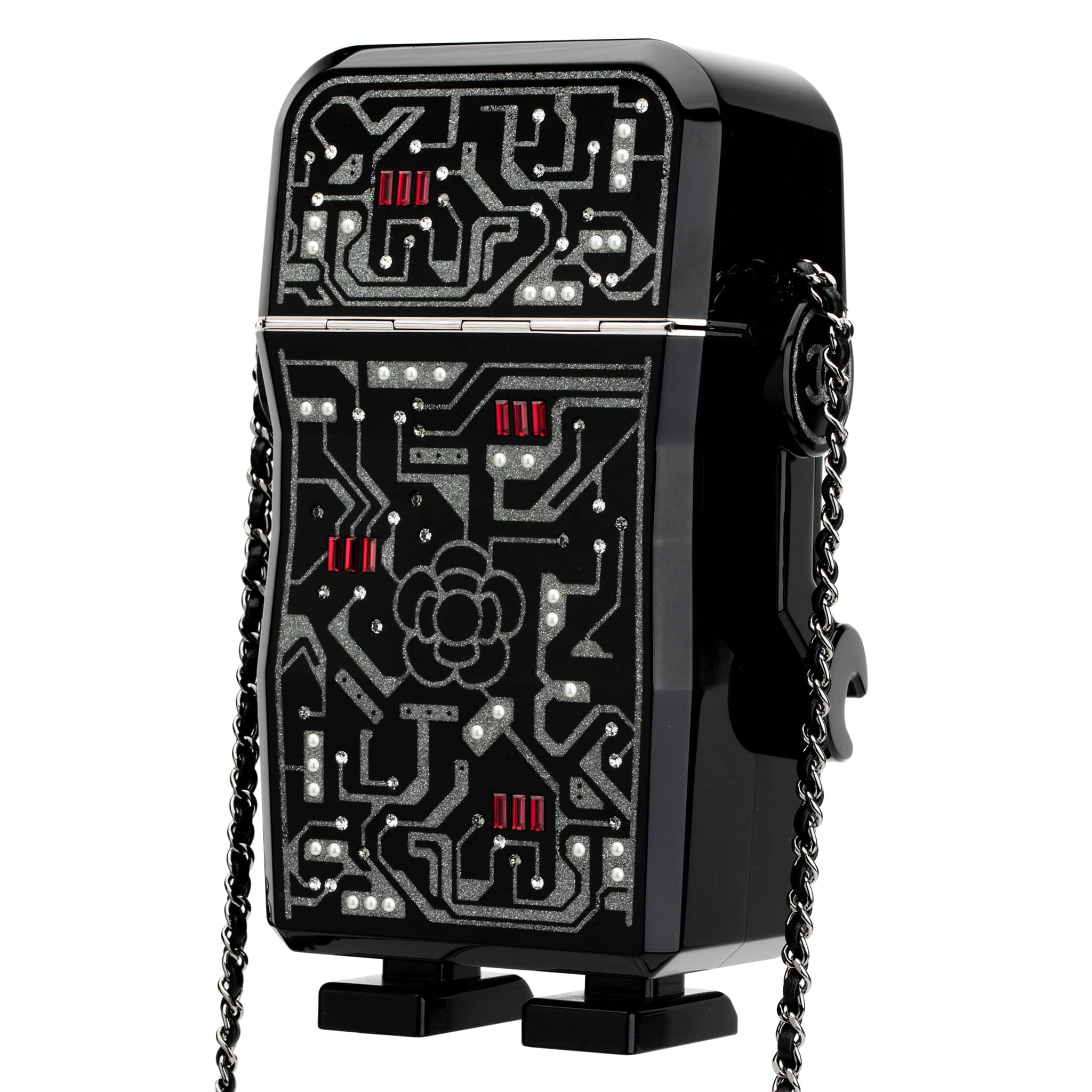 CHANEL MINAUDIÈRE LIMITED EDITION ROBOT SILVER-TONE HARDWARE - On Repeat