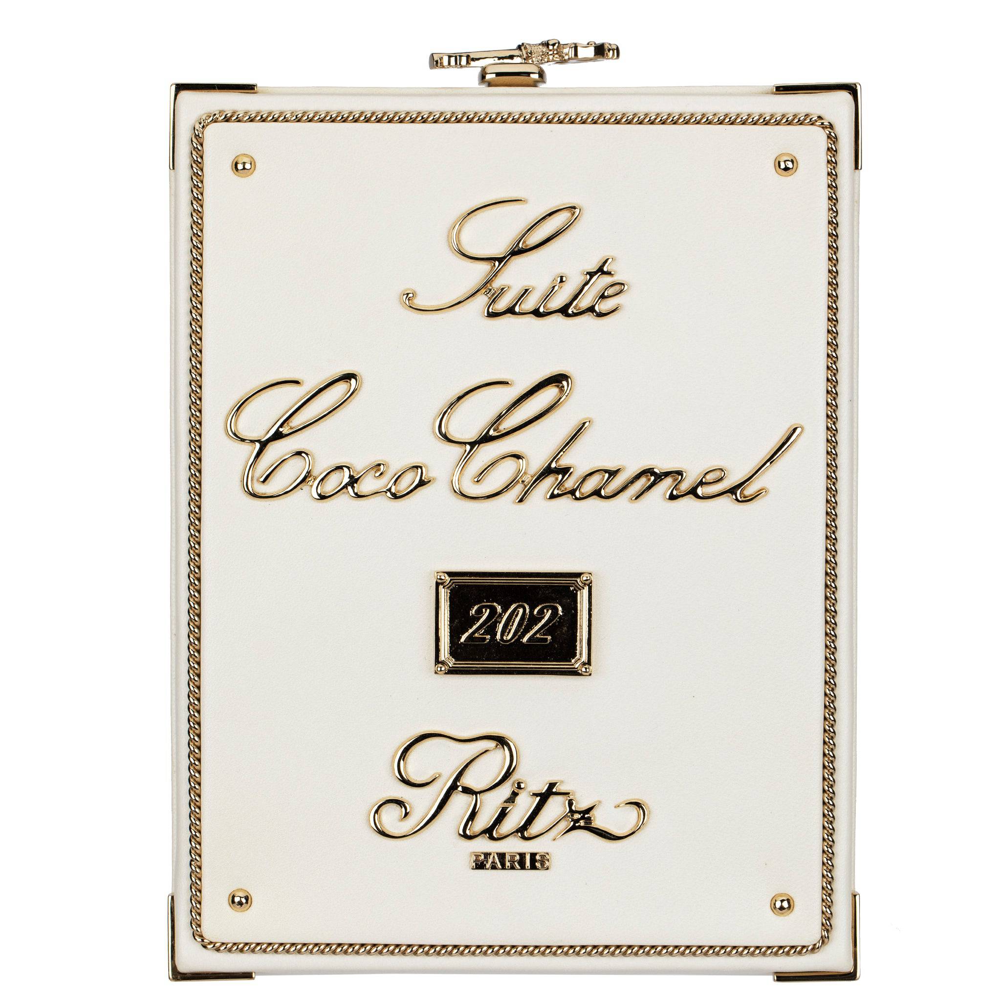 CHANEL MINAUDIÈRE LIMITED EDITION CHANEL COCO CHANEL SUITE 202 RITZ PARIS GOLD-TONE HARDWARE - On Repeat