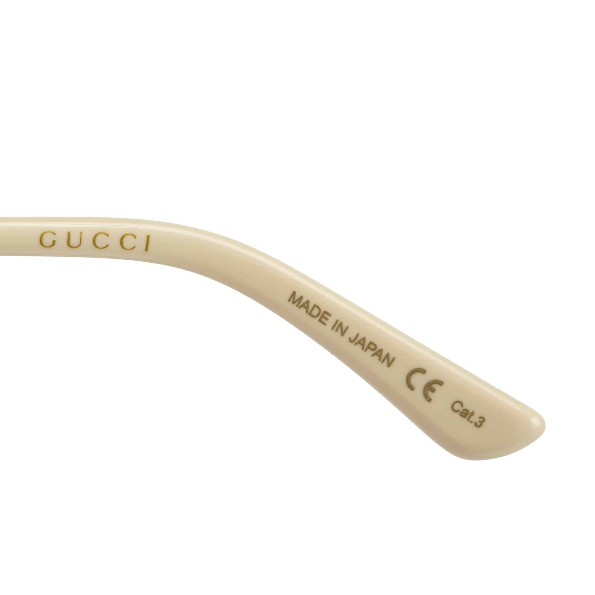 GUCCI CAT EYE SUNGLASSES TORTOISE, CREAM, BLUE & RED - On Repeat