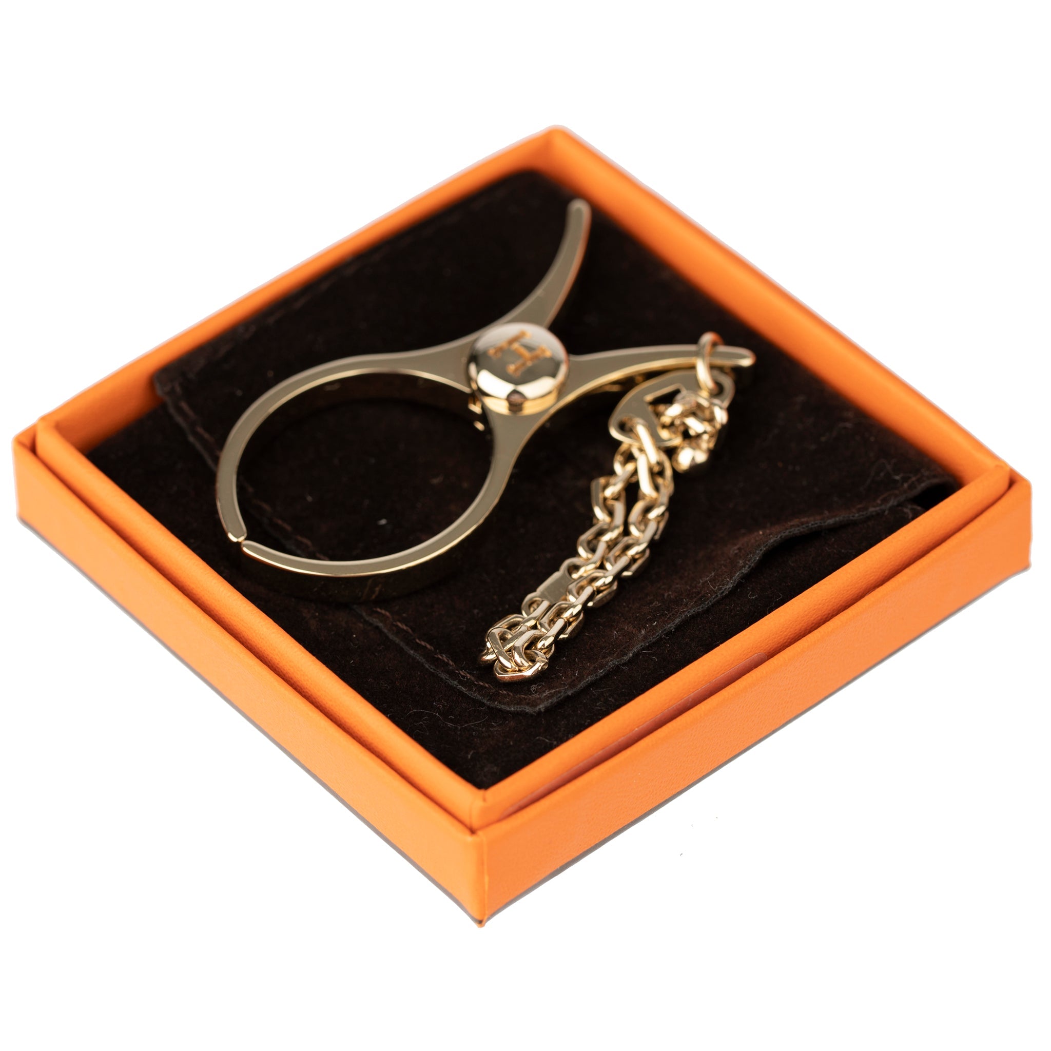 Hermes Filou Glove Clasp Charm Gold Hardware - On Repeat