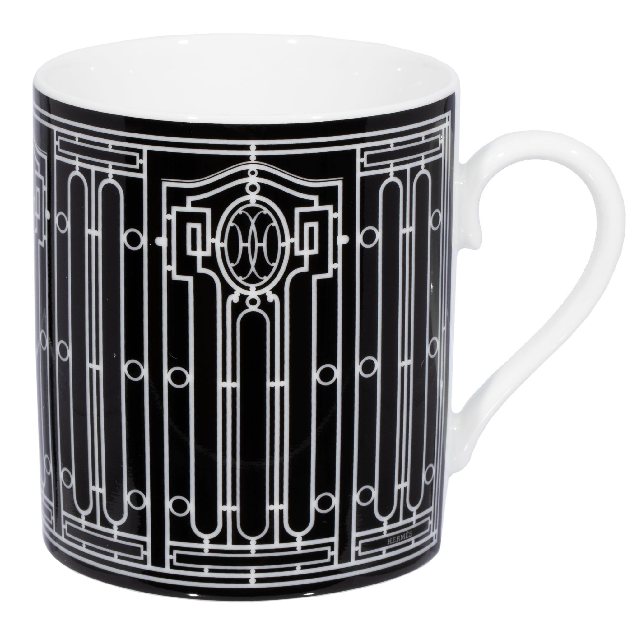 Hermes H Deco Mug White & Black - On Repeat