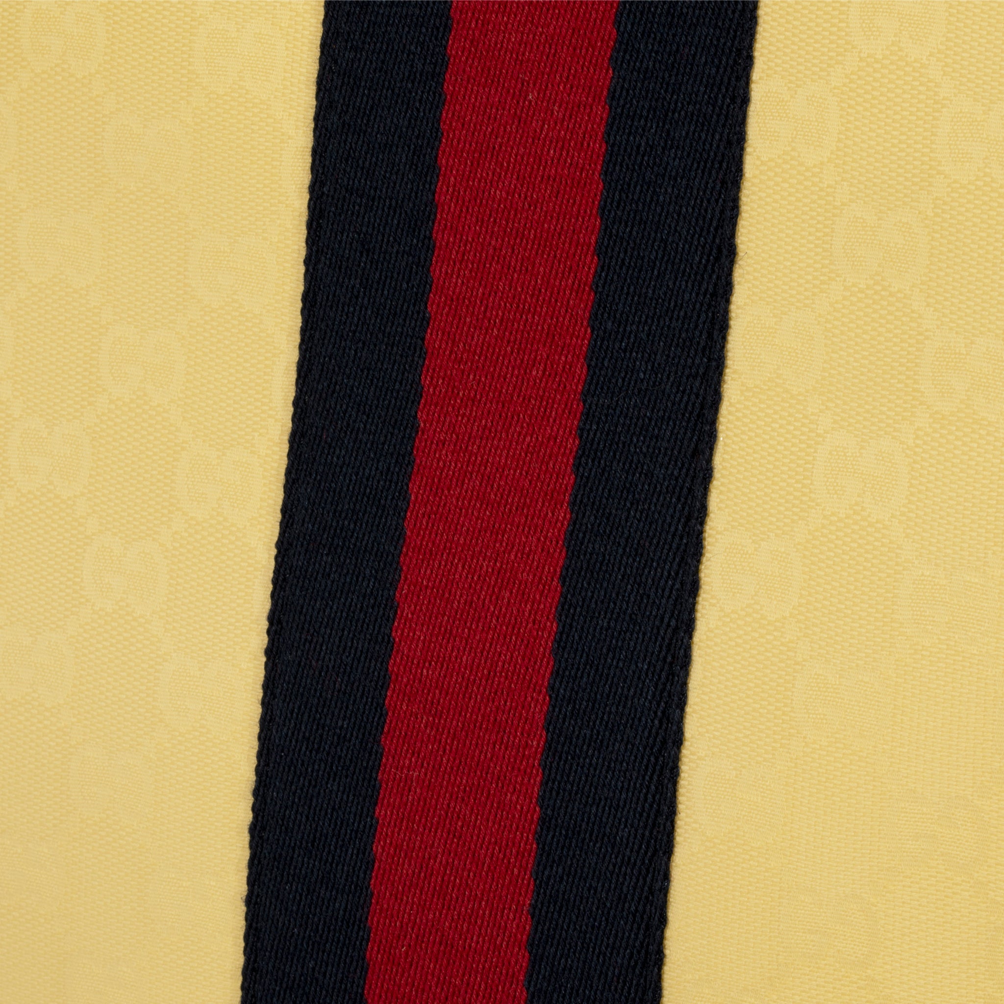 Gucci Ophelia Tote Navy & Yellow Leather & Canvas - On Repeat