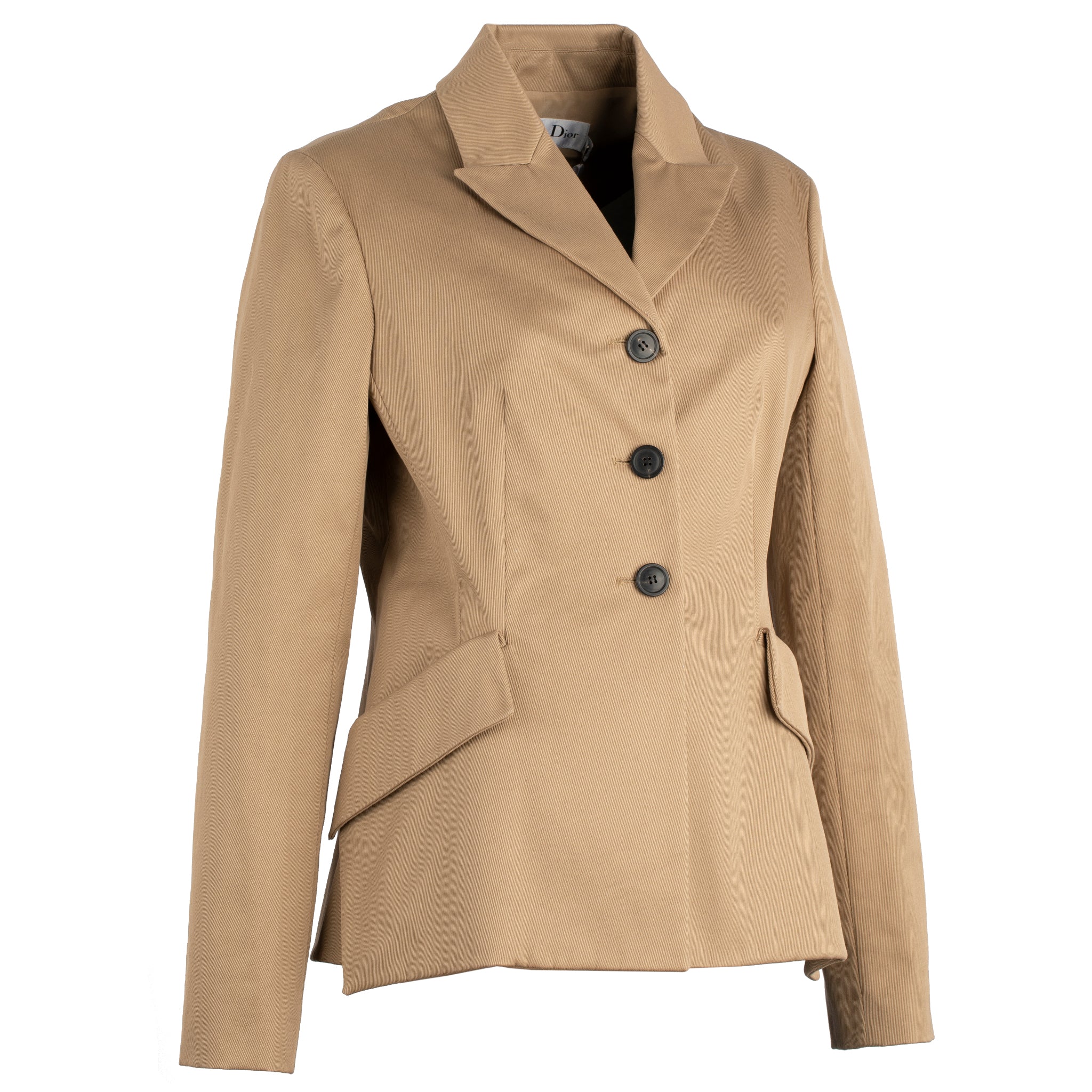 DIOR WOMENS TAN BAR JACKET 38 FR - On Repeat